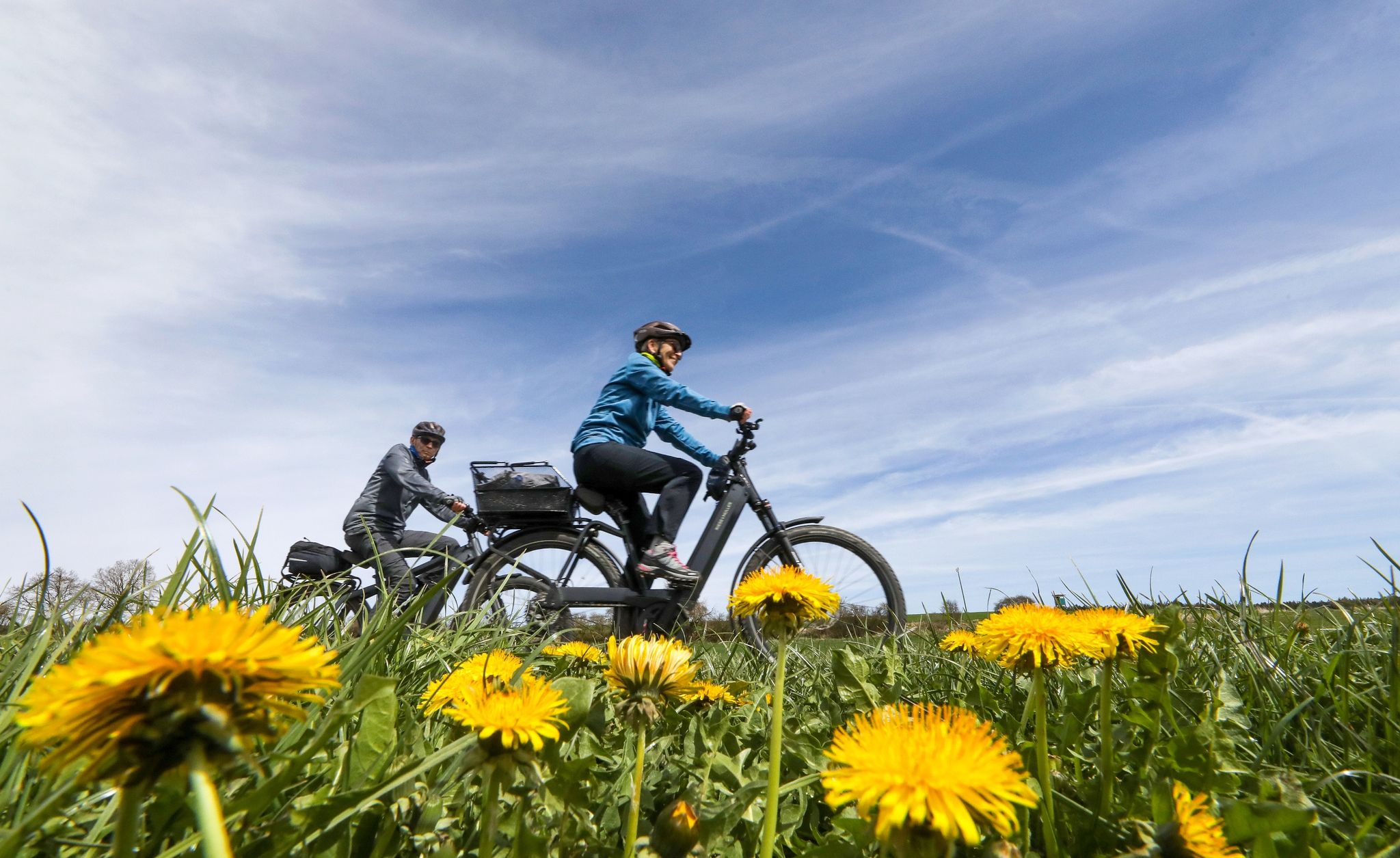 Wer eine Sterntour bucht, entscheidet sich dafür, während des Urlaubs an einem festen Ort zu bleiben und von dort aus täglich Radtouren zu unternehmen.