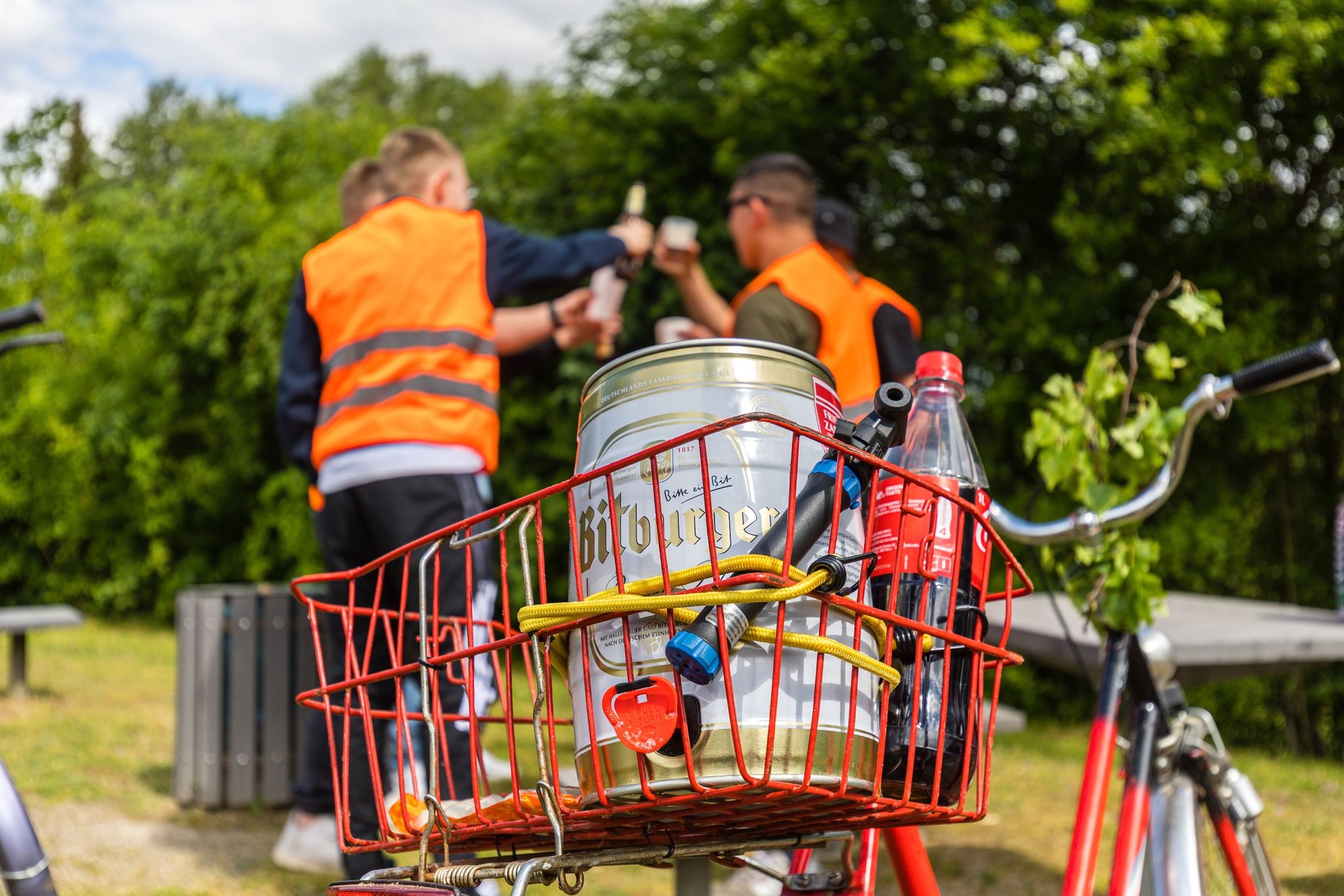 Schieben ja, fahren nein: Am Vatertag vor zwei Jahren haben betrunkene Radler laut einer Auswertung von Polizeidaten die Hälfte aller Alkoholunfälle verursacht.